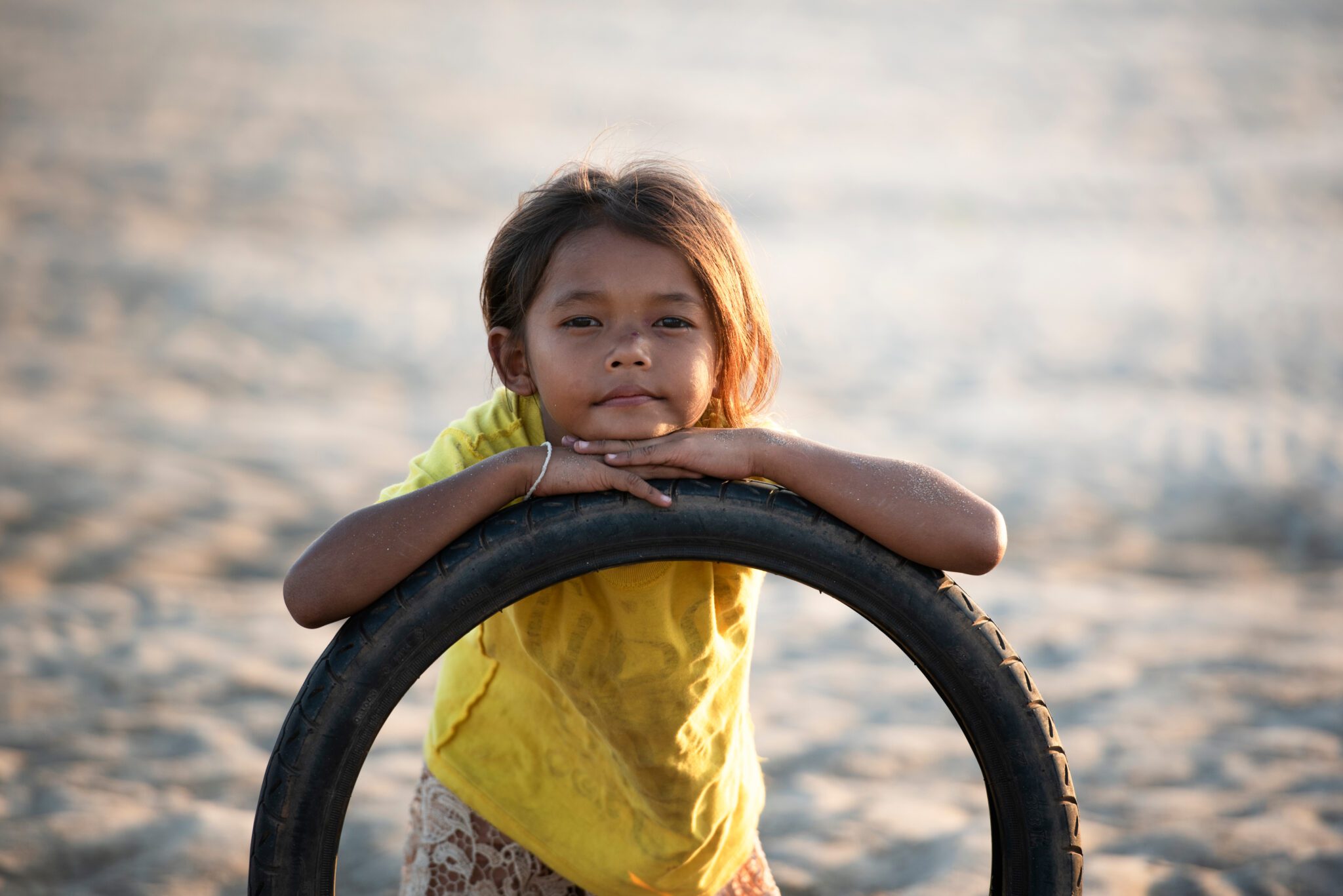 Poverty:,A,Portrait,Of,A,Poor,Little,Asian,Girl,Is Vector Global Giving